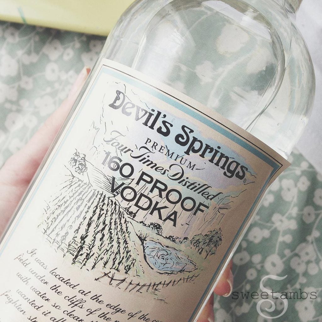 151 proof vodka for making gold royal icing