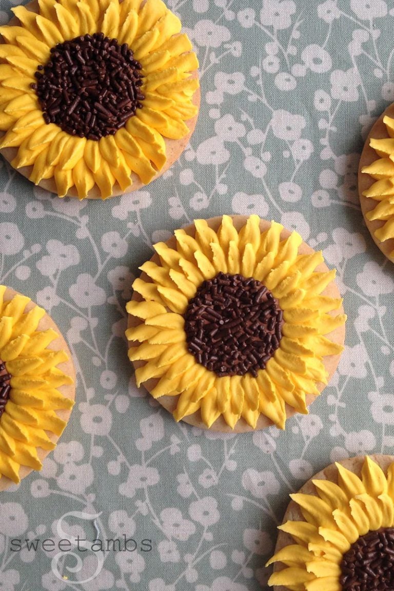 Sunflower Cookies!