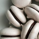 peppermint hot chocolate meringue cookies