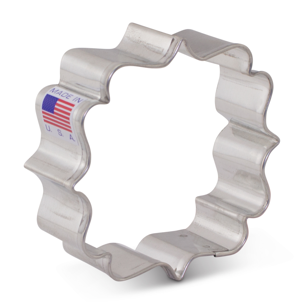 My Sweet Cutter Assorted Cookie Cutter Set - Fun Frame & Plate Shapes (7-8 Cm) - Made In Italy