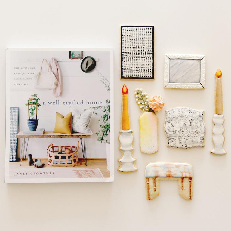 Home Decor Cookies Inspired by Janet Crowther