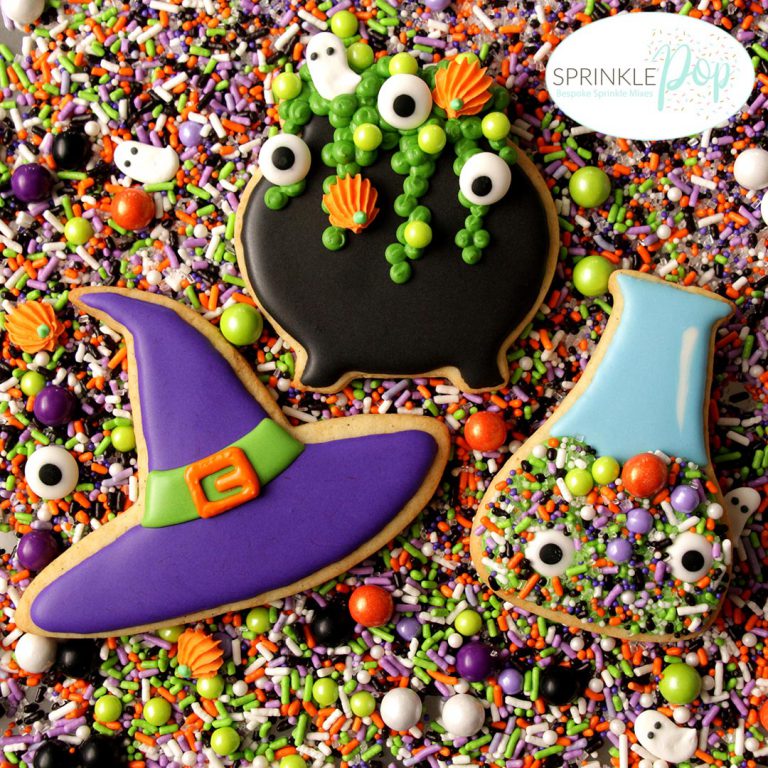 Halloween Cookies With SprinklePop Sprinkles!