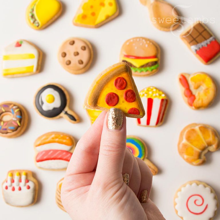 Food Emoji Cookies!