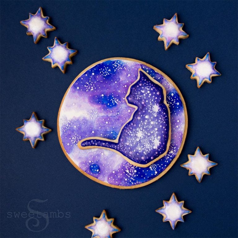 Galaxy Cat Cookies!