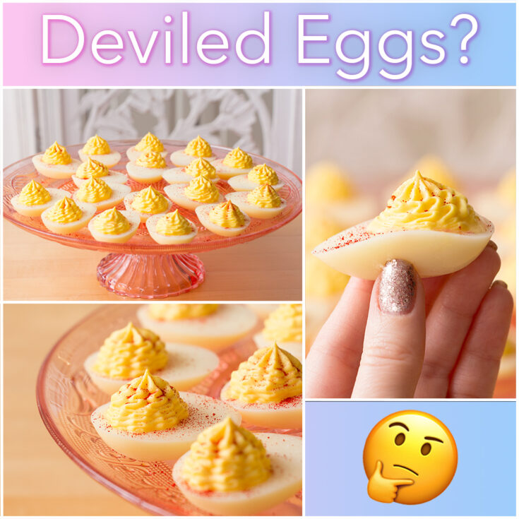 April Fools' Day Dessert - Deviled Eggs