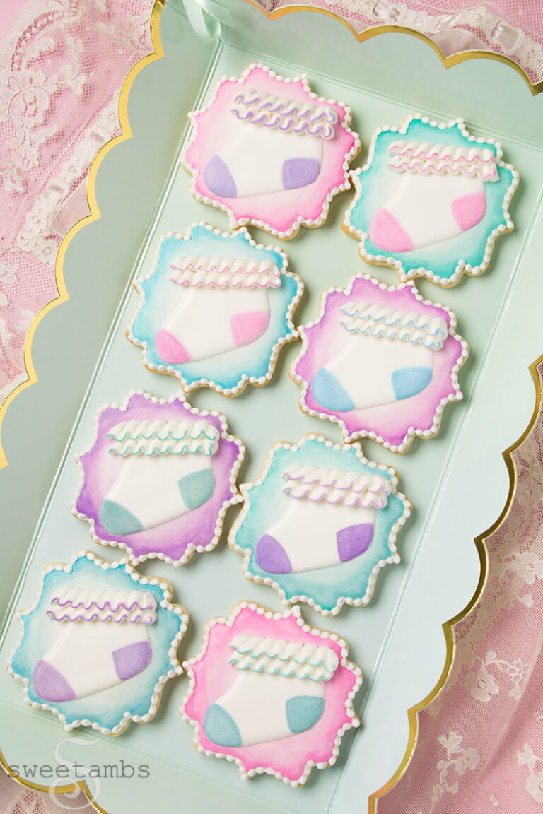 Baby Bootie Cookies!