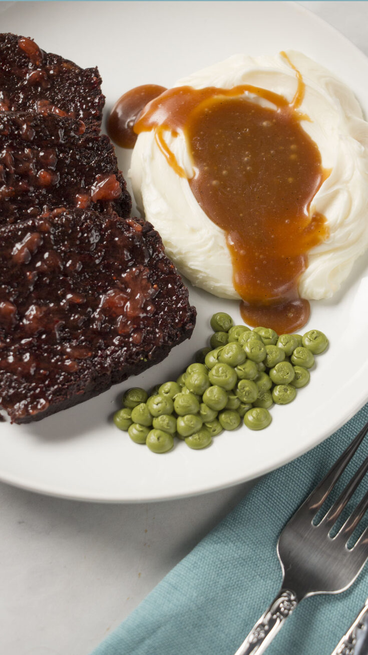 Meatloaf Dessert for April Fools' Day