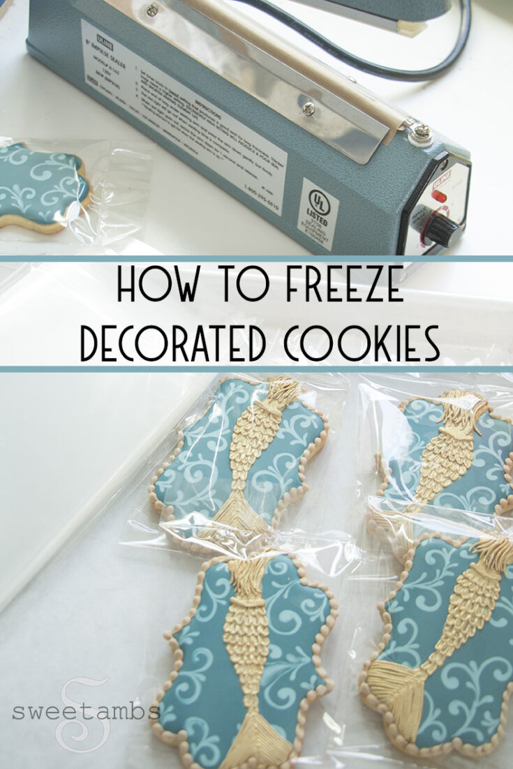 How To Freeze Decorated Cookies