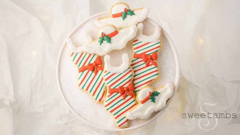 Bathing Suit Cookies for Christmas In July!
